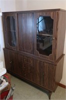 Vintage Hutch-3 Drawer, 2 Door and 2 Sliding