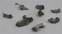 Wildlife Pewter Tone Pins-Lot