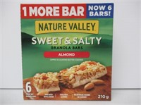 (4) "As Is" 6 Pk, Nature Valley Sweet & Salty