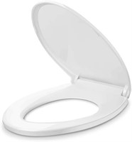 HONBOO Toilet Seat, Elongated with Slow-Close