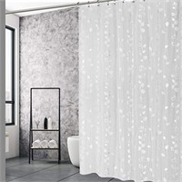 EXCELL Home Fashions Ivy Shower Curtain, PEVA