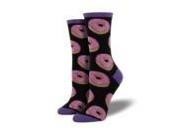 Socksmith Donuts Womens Crew Socks - One Size Fits