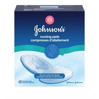 Johnson's Nursing Pads, Disposable and Adhesive