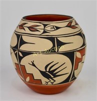 Native American Vase by Juana Toribio Pino