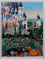 Hiro Yamagata, b. 1948, "Castle Festival 1989"