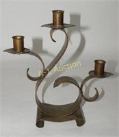 Frederick E. Fifield, Hammered Candleholder