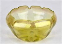 L.C. Tiffany Favrile Yellow Bowl