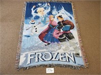 Disney's Frozen Storybook Tapestry Throw Blanket