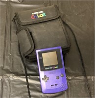 Gameboy Color and Case