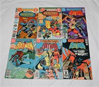 (6) COMIC BOOKS BATMAN DETECTIVE COMICS #2