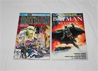 (2) COMIC BOOKS BATMAN MOVIE ADAPTATIONS