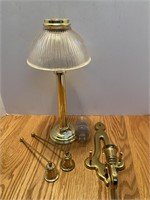 Votive Lamp, Wall Sconce & Candle Snuffers