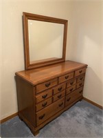 50"W Dresser with Mirror