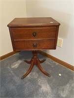 17" Vintage Sewing Cabinet