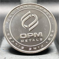 SILVER - O.P.M. ONE OUNCE ROUND