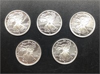 SILVER (05) 1/10TH OUNCE ROUNDS