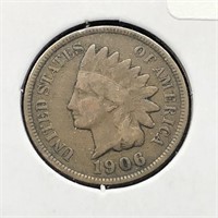 1906 INDIAN CENT - EF CONDITION