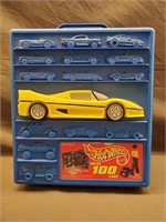 HOTWHEELS CARRYING CASE ON WHEELS WITH 10