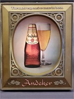 ANDEKER BEER LIGHT WORKS 14.5" X 12.5"