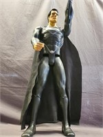 30" SUPERMAN FIGURE HARD PLASTIC MAN OF STEEL