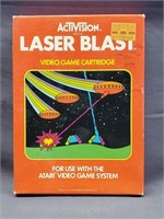 ACTIVISION LASER BLAST FOR ATARI WITH INSTRUCTIONS
