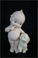 Kewpie  Baby with puppy 1991