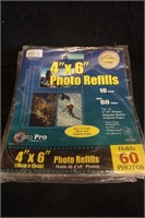 Four Packs of 4x 6 Photo Refills