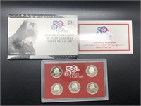 2005 SILVER STATEHOOD QUARTER SET - PROOF