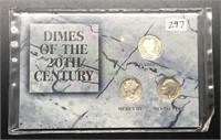 DIMES OF 20TH CENTURY