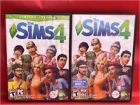 DISC 1 AND 2 OF SIMS 4. RATED T FOR TEENS