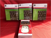 NIB 3- SETS OF GENERAL ELECTRIC ICICLE LIGHTS A