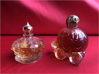 VINTAGE AVON CROWN AND CARRIAGE 1-2 OUNCES EACH