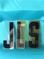 9 INCH SLIDE IN MARQUEE LETTERS.  LOOKS TO HAVE