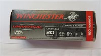 Winchester 20 gauge-2.75"-8 shot