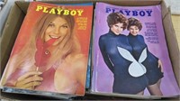 Playboy magazines - 190 in 4 boxes