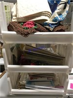 3 stacking storage bins with patterns & more