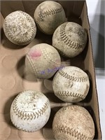Flat of softballs