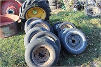 miscelaneous implement rims,NO good tires