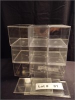 PLASTIC DISPLAY CASES