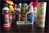 ASSORTED CLEANERS/CHEMICALS