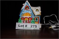 LIGHTED CHRISTMAS VILLAGE HOUSE
