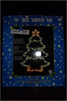 CHRISTMAS YARD ART - TREE