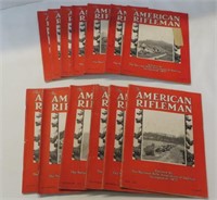 American Rifleman magazines -1936 - 13 issues