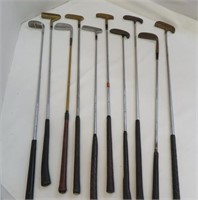 golf putter collection - 10 brass or steel
