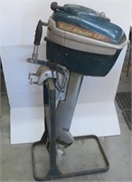 Scott-Atwater 1-20 outboard motor with stand