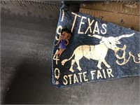 1949 State Fair of Texas Pennant & Betty Boop Pin