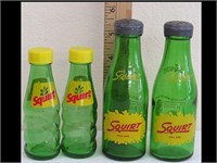 LOT OF 2 SETS OF SQUIRT ADVERTISING SALT & PEPPERS
