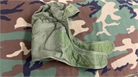 22 Each OD Green Cold Weather Helmet Liner Used