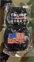 5 Each 3 Trump & 2 American Flag Face Masks New