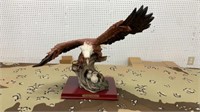 Montefiori Collection Eagle & Her Young Statue New